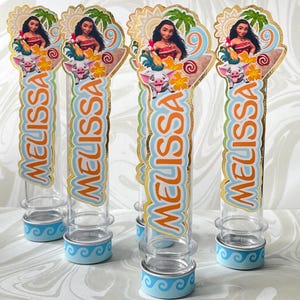 Moana Candy Tube, Moana Birthday Party, Moana Birthday, Moana Party Decor, Moana Party, Moana Party Theme