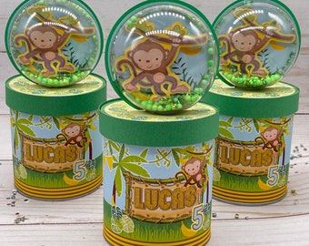Monkey Birthday Party, Animals Party Decor, Safari Monkey Birthday, Monkey Party Favor, Monkey Theme, Safari Party, Animal Theme