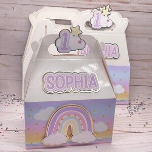 Rainbow Favor Boxes, Rainbow Birthday Party, Rainbow Party Decor, Rainbow Baby, Rainbow Favors, Rainbow Birthday Decoration, Rainbow Party