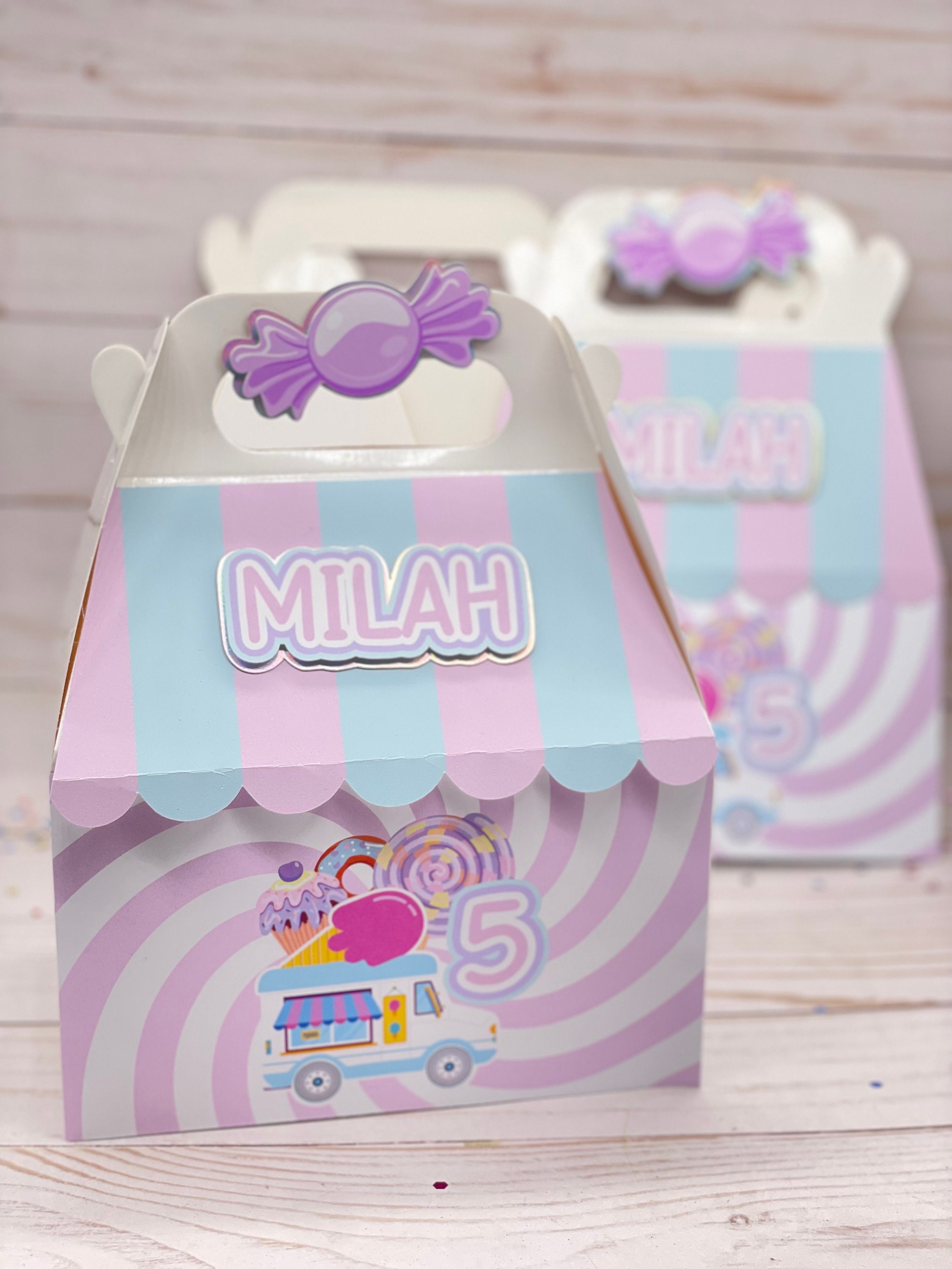 Candyland Favor Box
