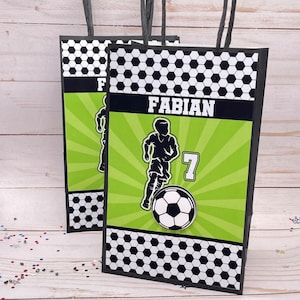 Soccer Favor Bags, Soccer Party Decor, Sports Birthday Party, Soccer Theme, Football Party, Sports Soccer Party