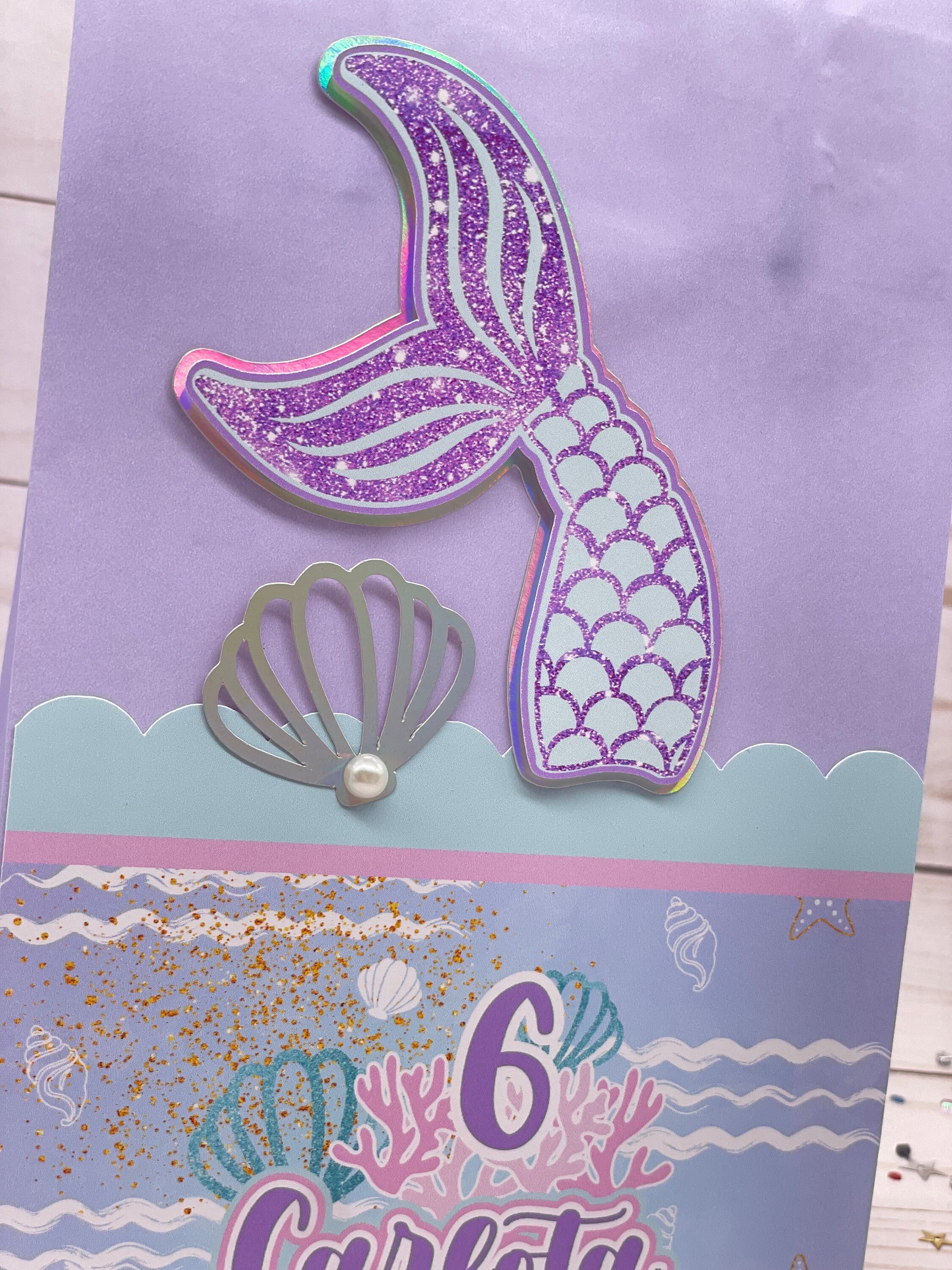 Mermaid Favor Bags, Mermaid Party Decor, Under the Sea Favors, Mermaid ...