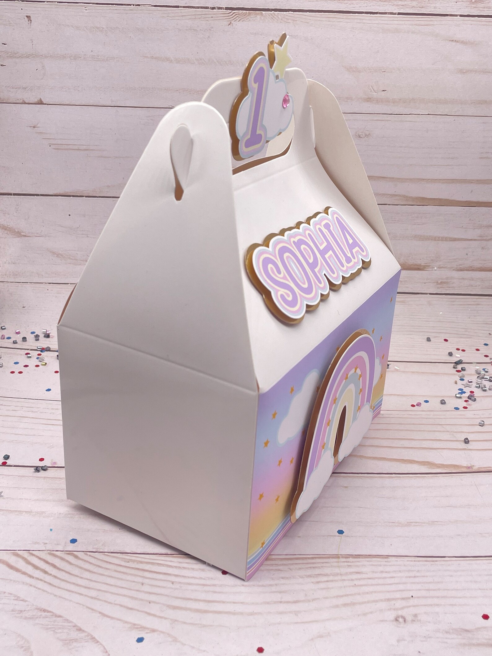 Rainbow Favor Boxes Rainbow Birthday Party Rainbow Party Decor Rainbow Favor Boxes Rainbow Birthday Party Rainbow Party Decor