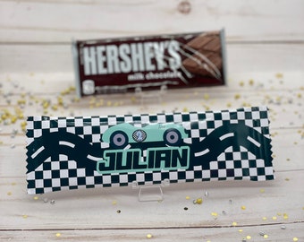 Vintage Race Car Chocolate, Vintage Car Birthday Party, Race Car Birthday, Vintage Car Party Package, Two Fast Birthday Party Decoration