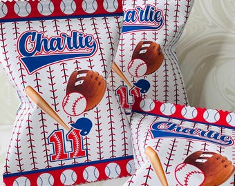 Baseball Chips Bags, Baseball Favor, Baseball Party Decor, Team Player Favors, Baseball Birthday Party, Baseball Party, Baseball Gifts