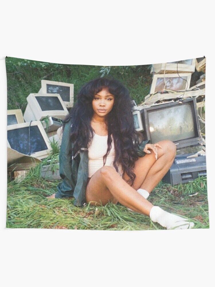 SZA CTRL Wall Tapestry Wall Hanging Decoration Art Etsy