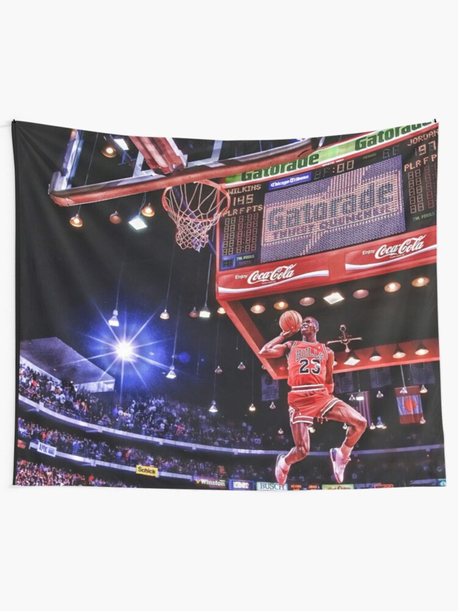 Michael jordan Wall Tapestry Wall Hanging Etsy