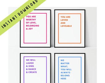 The Wholehearted Parenting Manifesto Brene Brown Printable Etsy
