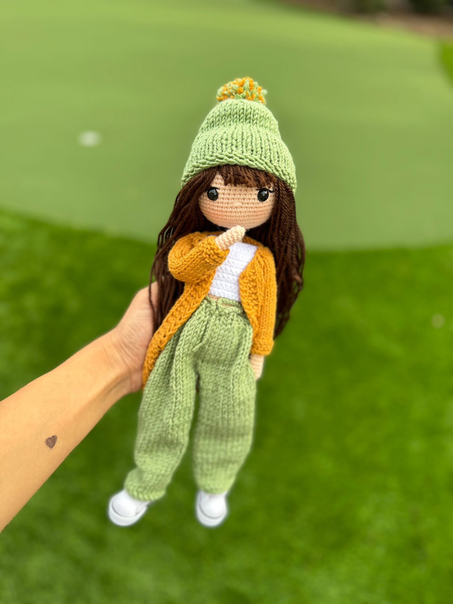 Poupée au crochet, poupées Amigurumi à vendre, poupée farcie, poupée