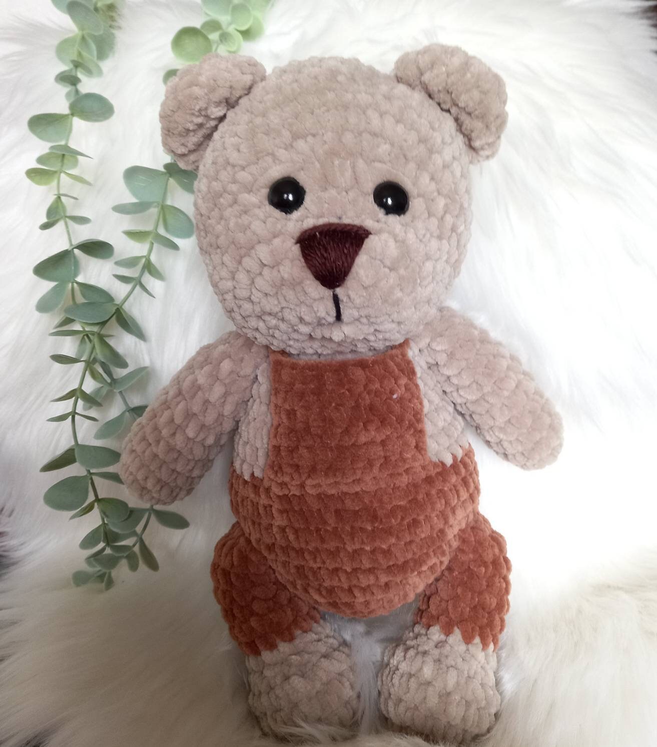 Handmade toys Handmade Teddy Bear Plushy Soft cuddly toy Etsy