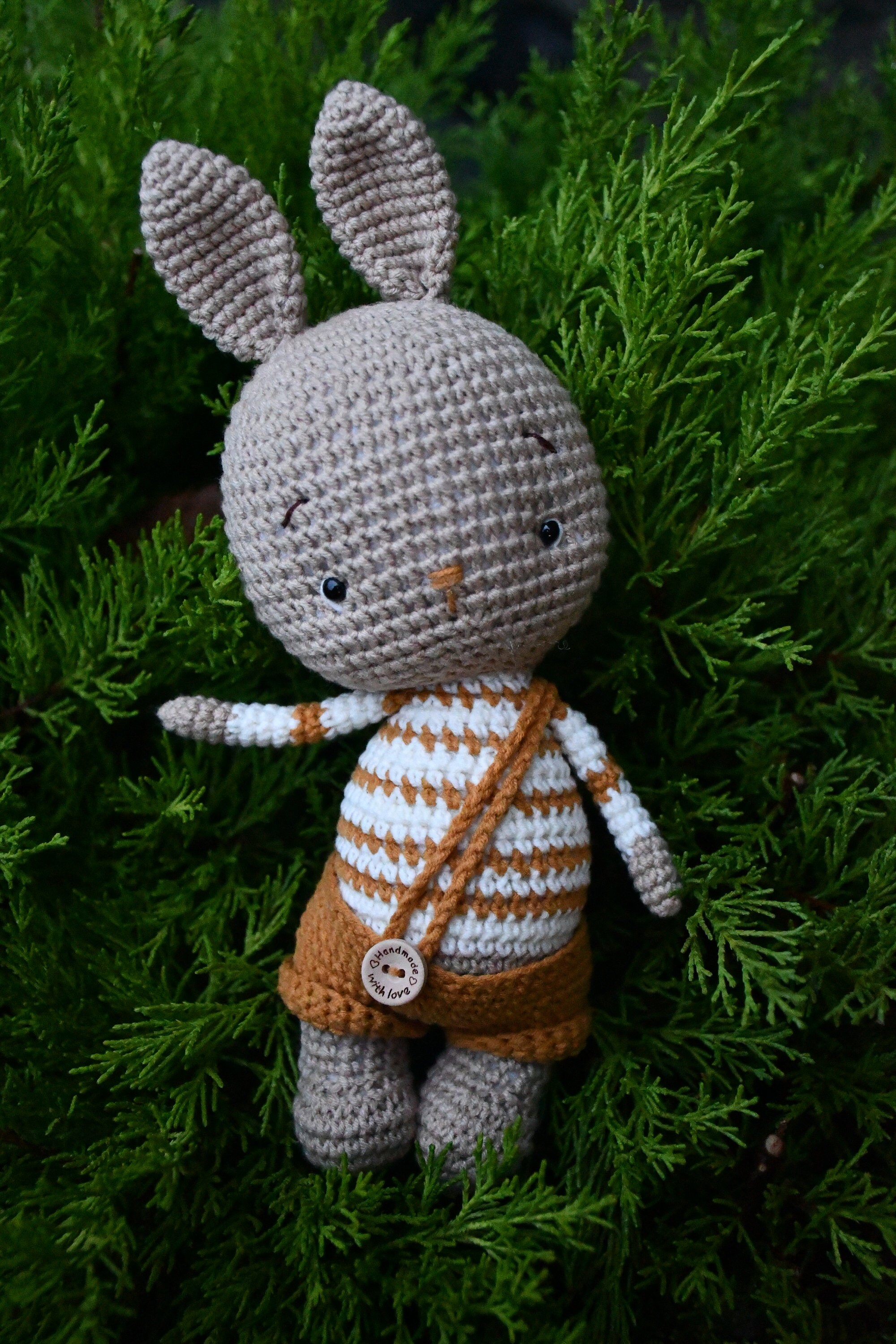 Handmade Bunny Handmade toys Stuffed Rabbit Toy Gift for Etsy
