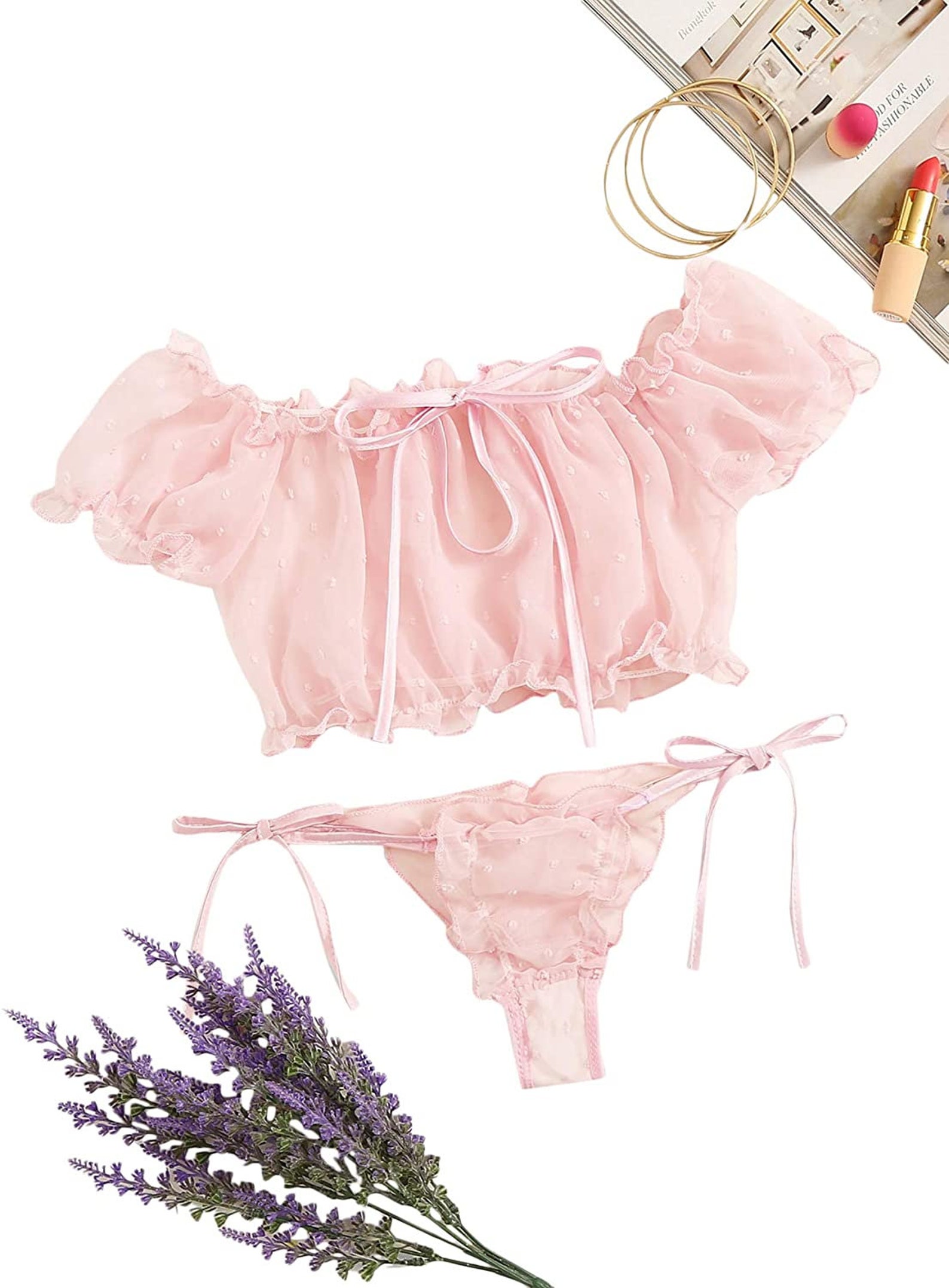 dobby mesh self tie halter