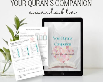 Muslim Planner Quran Tracker Checklist Journal for Reading Quran