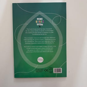 MINI Surah Strips - Juzz Amma, Koranen för barn, Islamiska böcker, Koranböcker, Muslimska böcker, Montessoribok, Muslimsk hemskola, Surah Fatiha bild 10
