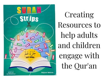 Surah Strips - Juzz Amma, Quran for kids, Islamic Books, Quran Books, Muslim Books, Montessori Book, Muslim Homeschool