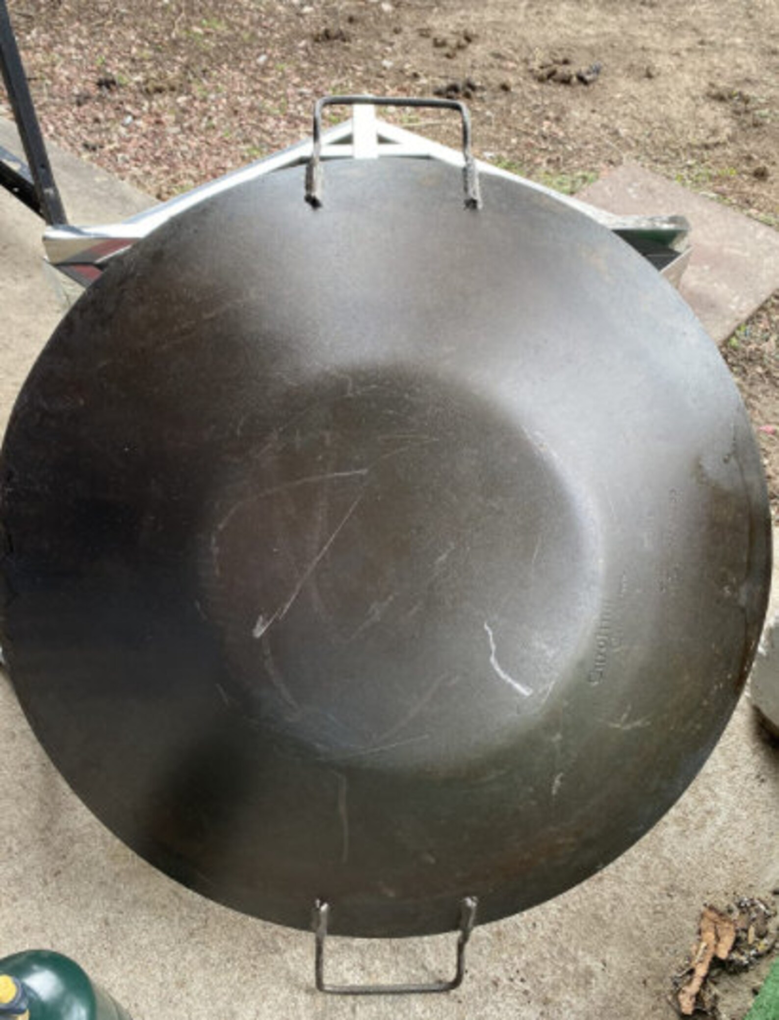 Seasoned 24 Inch Cowboy Wok Deep Disk Cooker Plow Disk Etsy