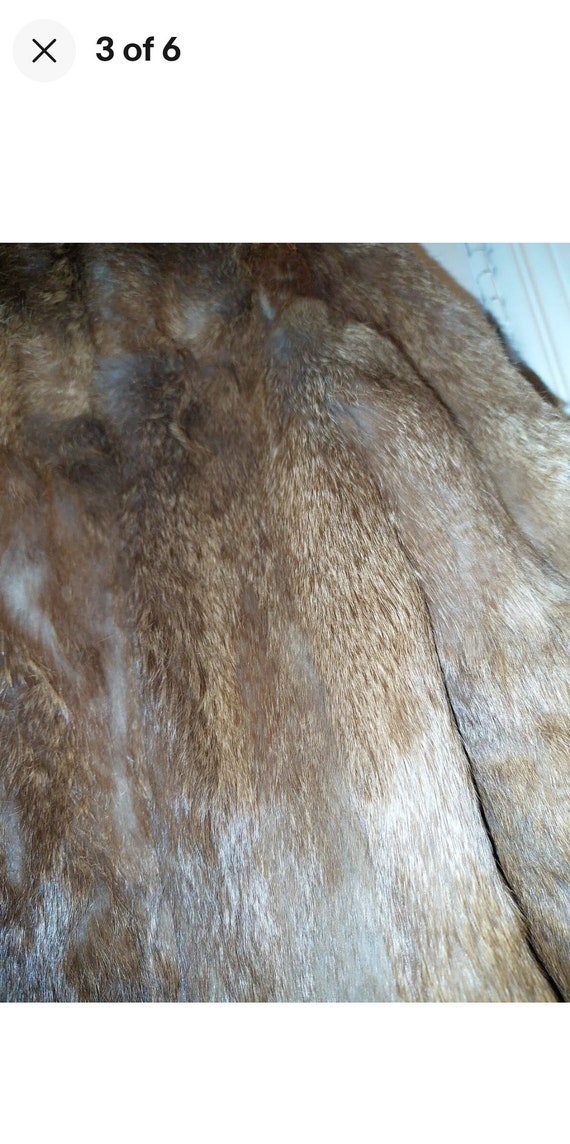 French luxury vintage real Coney fur coat - image 3