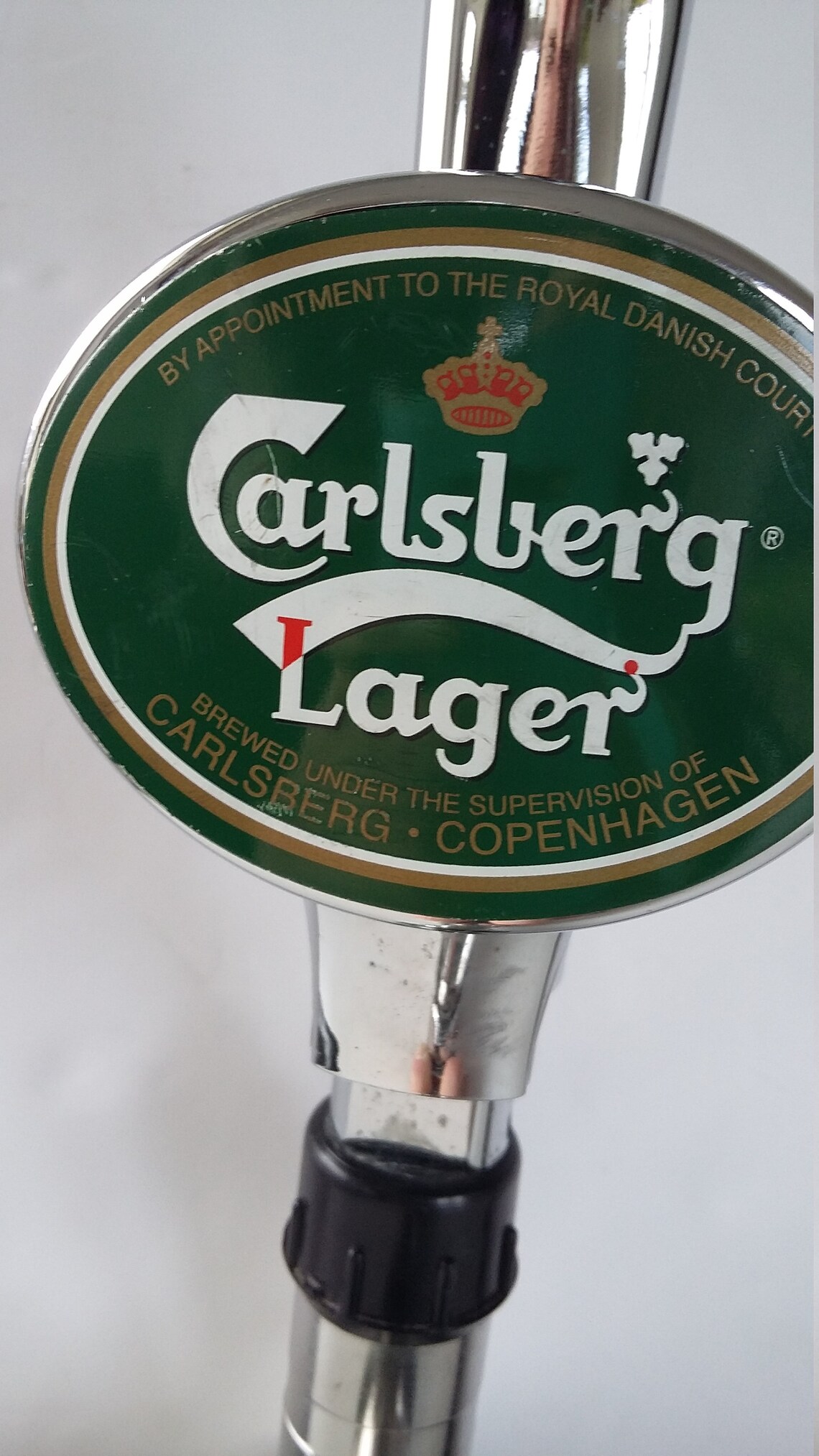 Original Vintage Carlsberg bar pump handle /home bar display Etsy