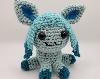 Chibi Glaceon Amigurumi