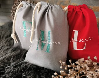 GESCHENKBEUTEL | Nikolaus | Geschenkverpackung | Weihnachten | personalisiert | mit Namen