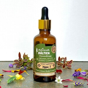 Hypo-T, Gemmotherapy, Herbal Extract, Herbal Product, Herbal Supplement, Herbalist Made, Herbal Tonic, Sustainably Harvested, Natural Health