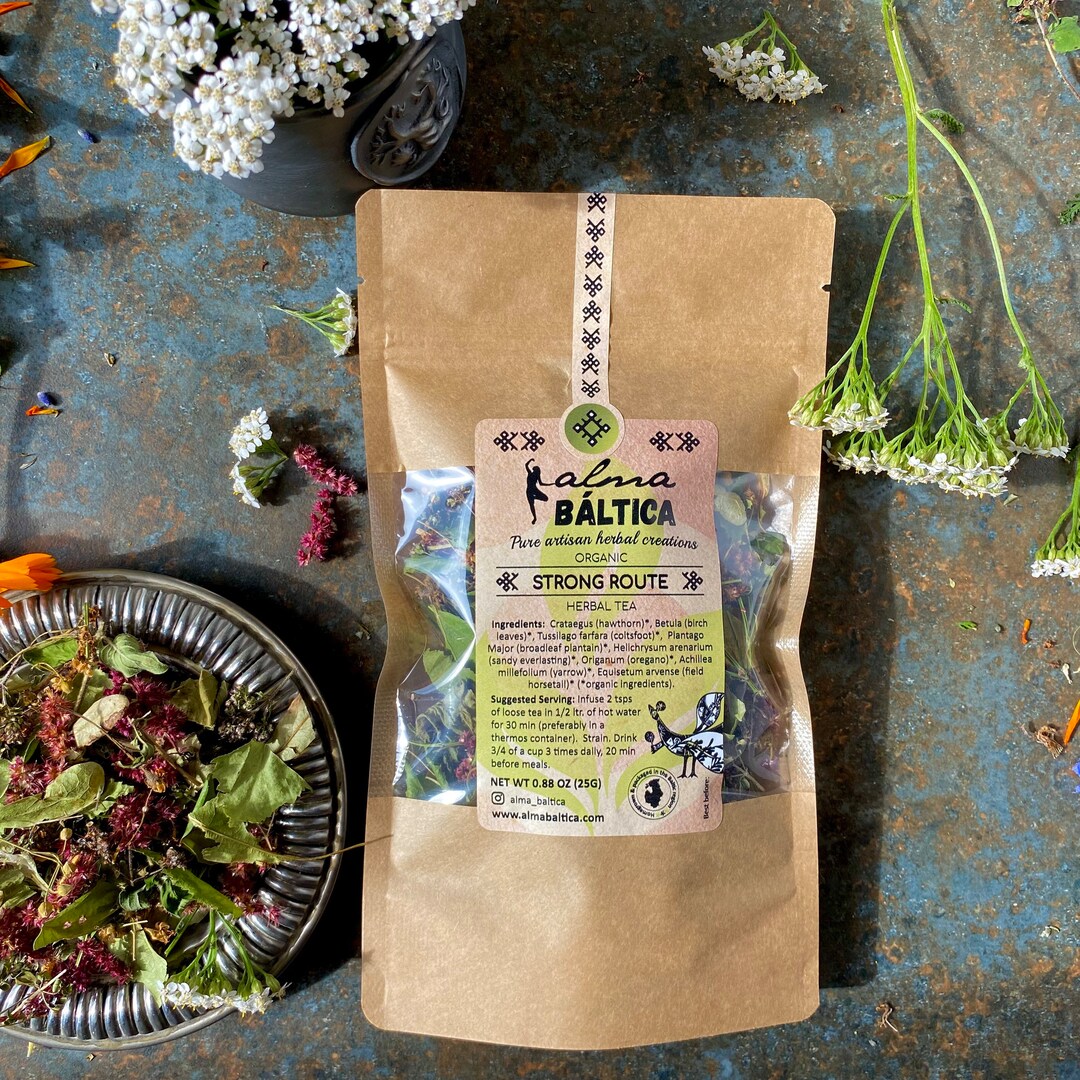 Arteries and Veins Circulation Herbal Tea Blend Herbal Etsy