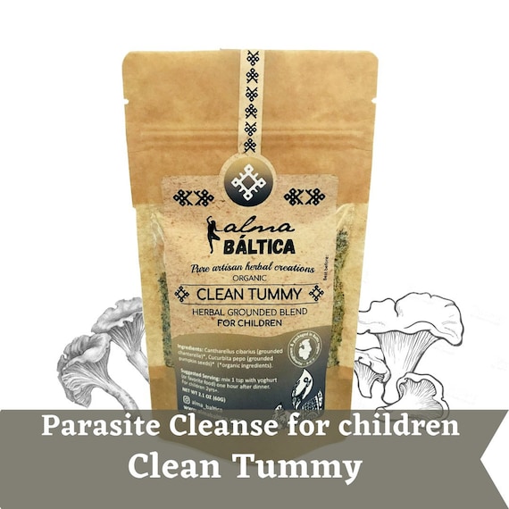 Parasite Cleanse for Children CLEAN TUMMY No More Tummy Etsy