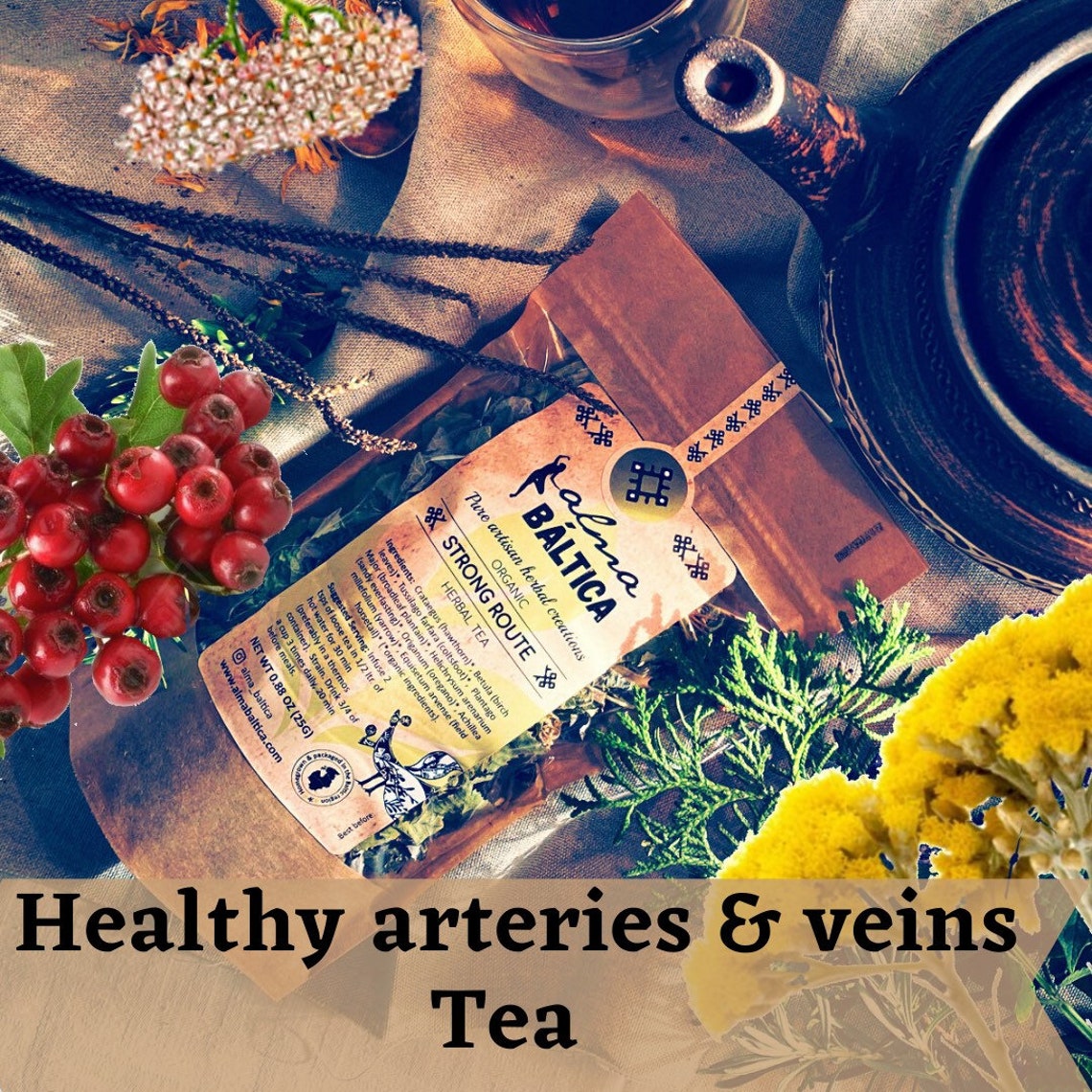 Tea for Arteries Cardiovascular Health Prevent Blood Clots Etsy
