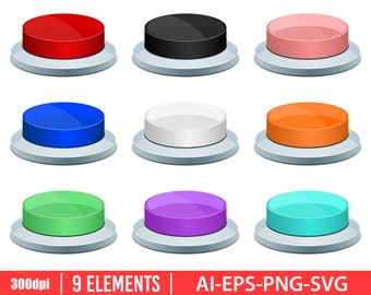 Download Push Button Svg Etsy