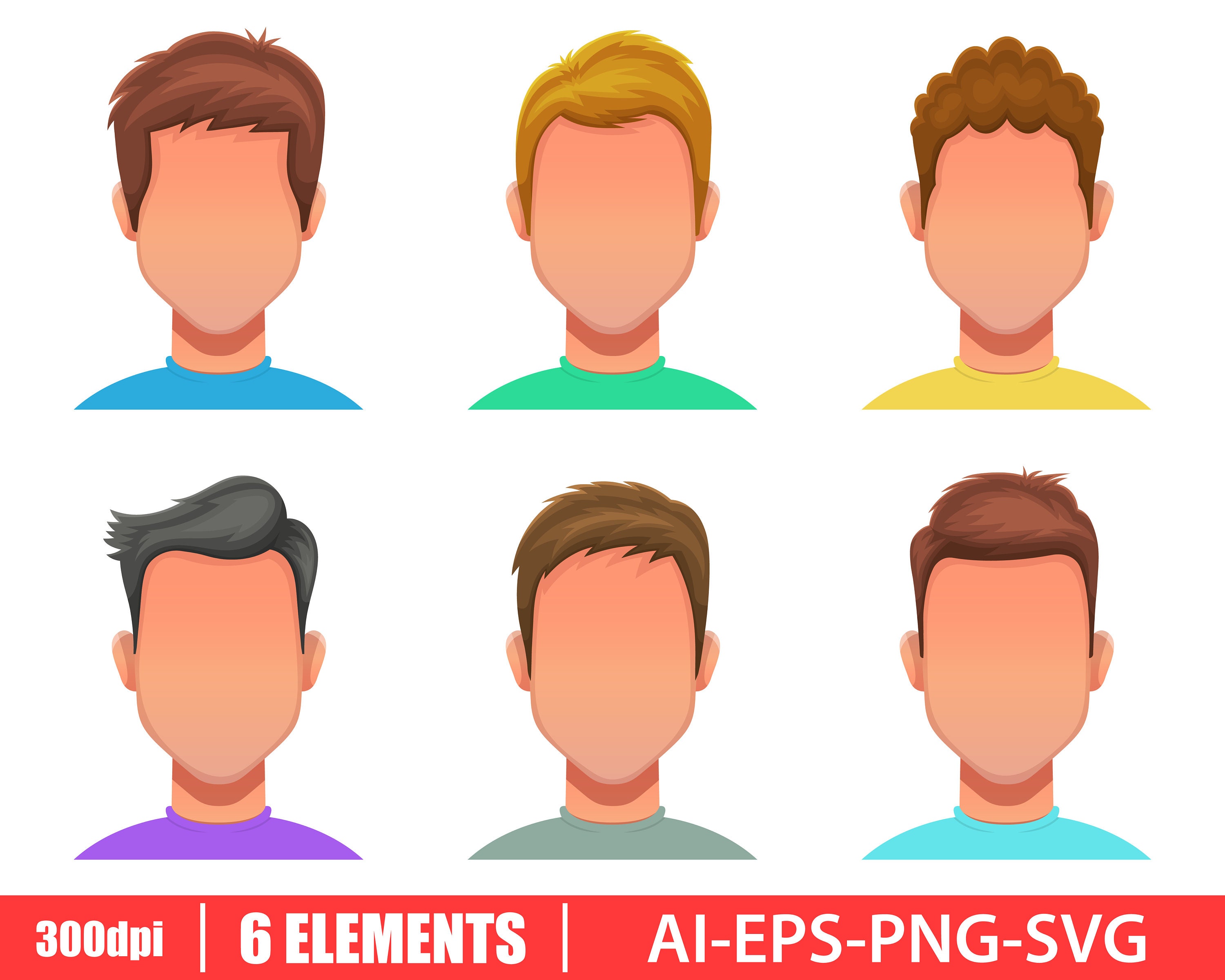 Man face clipart design illustration 9379787 PNG