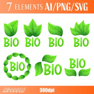 Bio-productlogo Biologisch labelontwerp Natuurlijk merkpictogram Milieuvriendelijk symbool Groen marktembleem Duurzaam ondernemen Grafisch Gezond