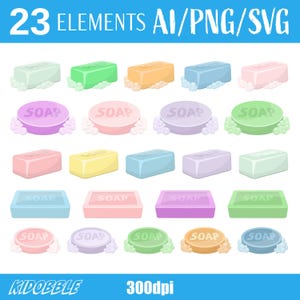 Solid Soap for Washing Clipart Vector Design Soap Clipart Washing Soap Digital Solid Soap Clipart Vector Art Soap Designs Clipart Vector