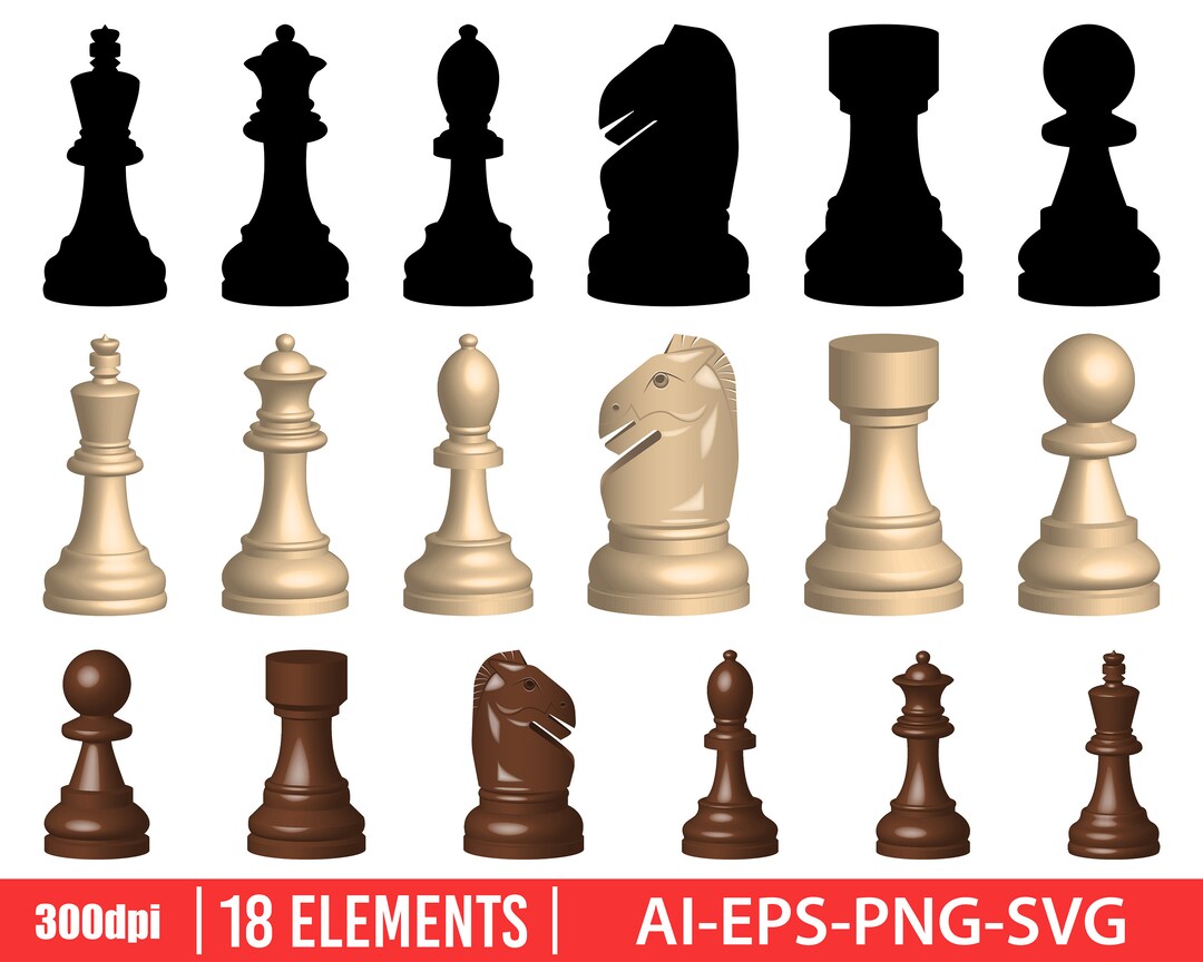 Chess game piece clipart design illustration 9385163 PNG