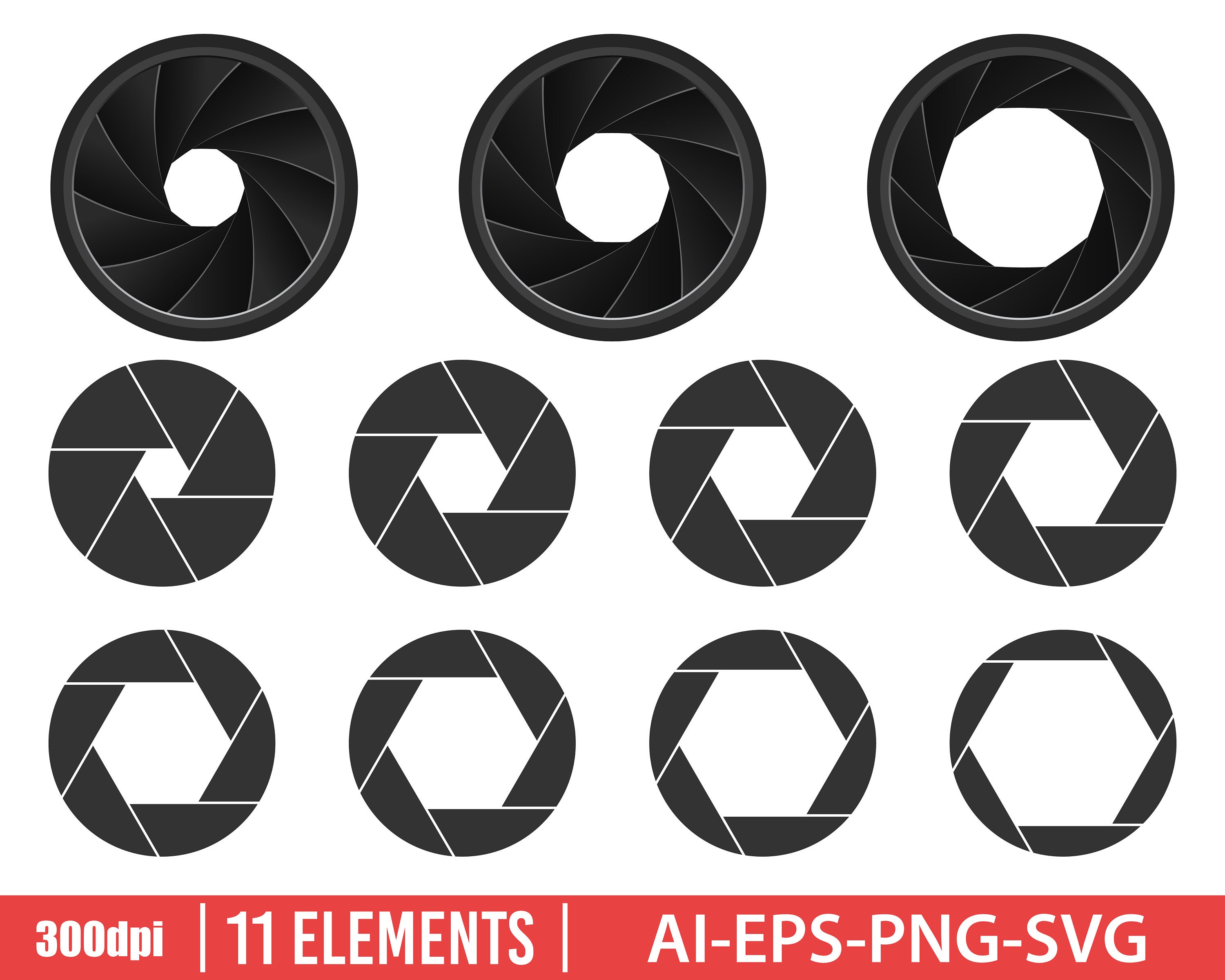 Camera Aperture Vector