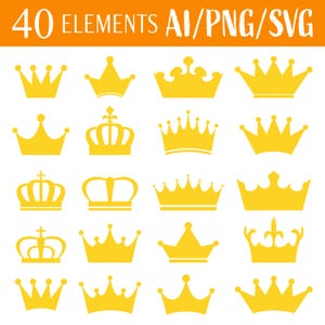 Royal Crown Majestic Headpiece Luxury Symbol Vector Art King Queen Digital Illustration Regal Clipart Printable Design Downloadable