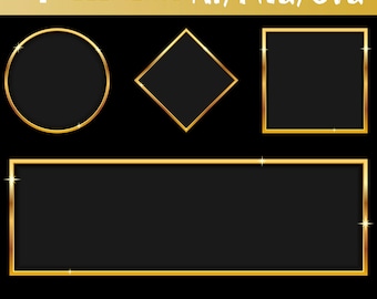 Luxury Golden Banner Clipart Vector Design Banner Clipart Golden Luxury Clipart Digital Luxury Golden Banner Clipart Design Vector Art