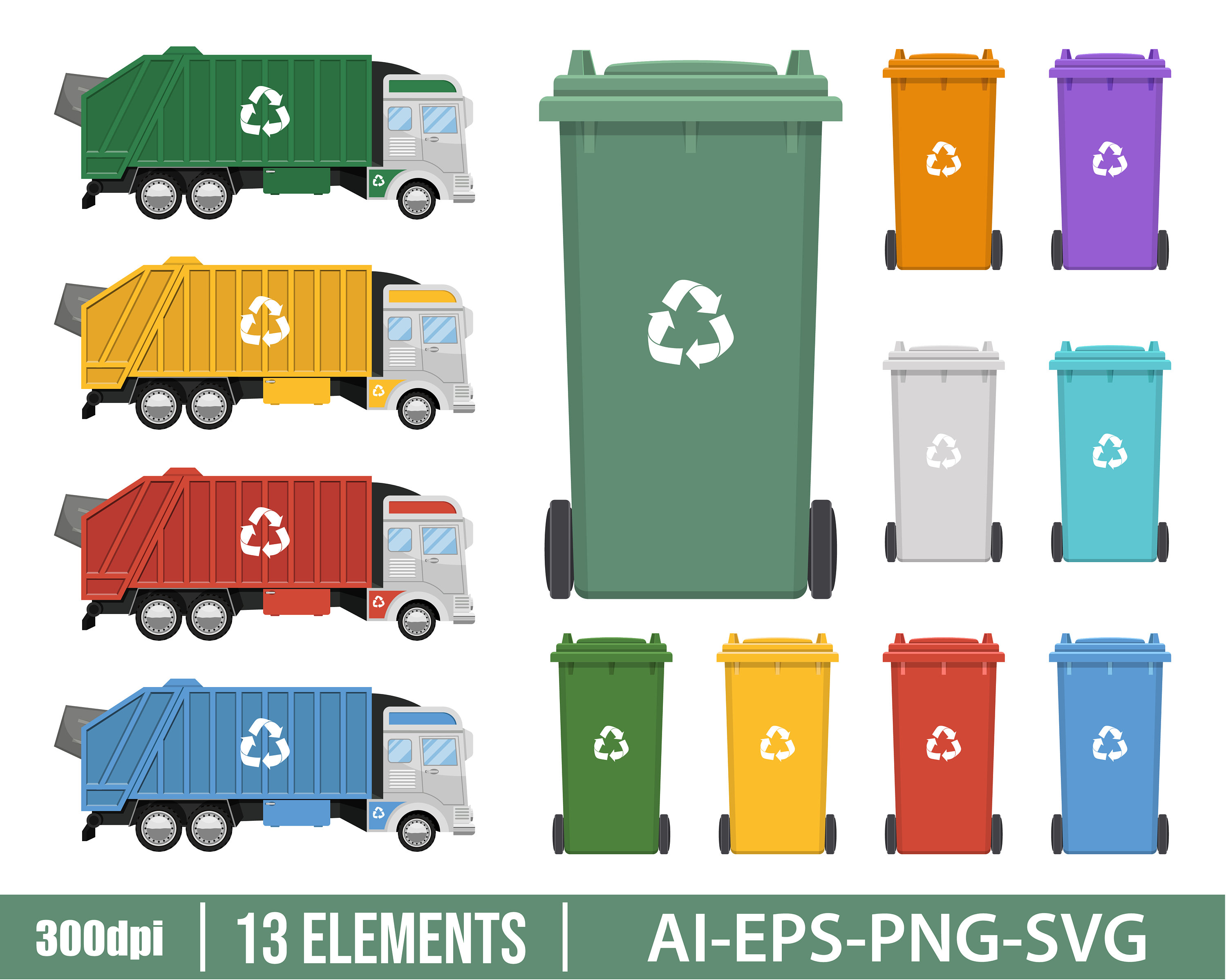 recycling truck clipart recycling truck clipart