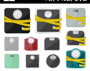 Bathroom Weighing Scale Clipart Vector Design Scale Clipart Weighing Scale Illustrations Bathroom Clipart Weighing Scale Design Clipart