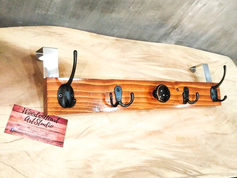 Door Hanging Coat Rack Hook Over Clothes Australia Door Hanging Coat Rack Hook, Wooden Coat Rack For Door