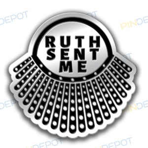 Ruth me enviou alfinete de lapela