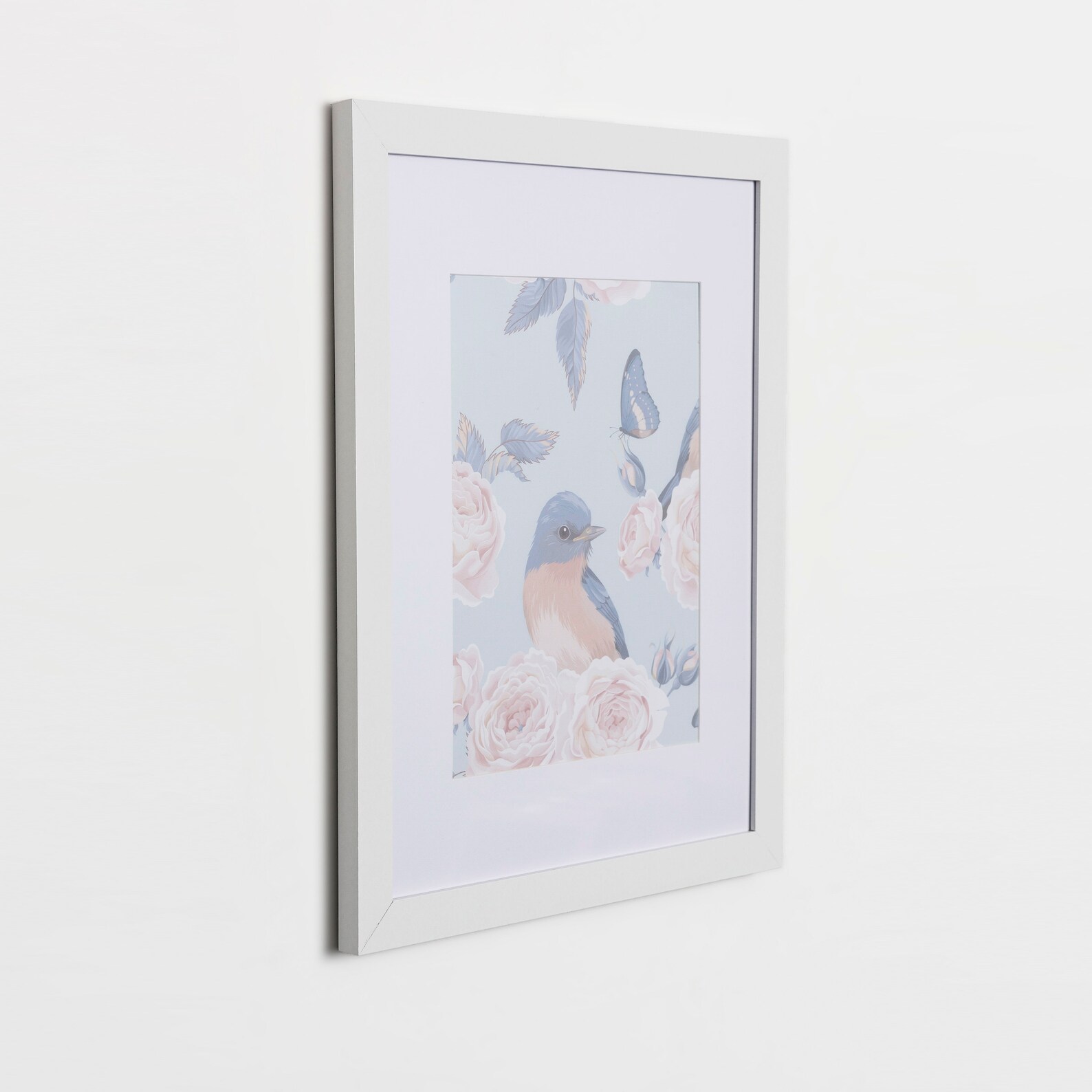 16x20 White Picture Frame Matted for 11x14 Print Etsy