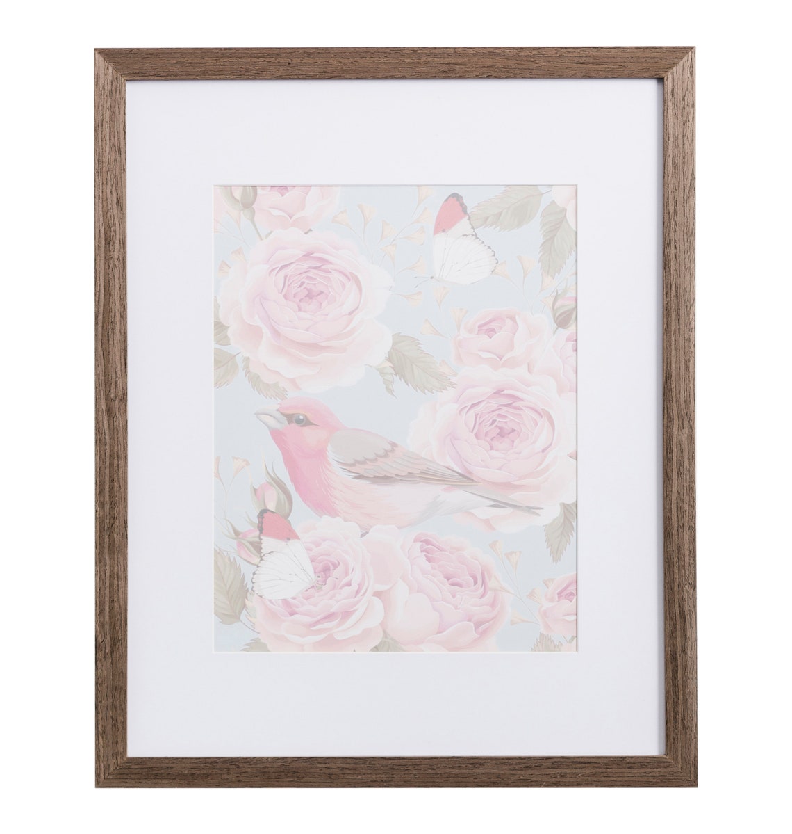 16x20 Picture Frame Brown Matted for 11x14 Photo Etsy