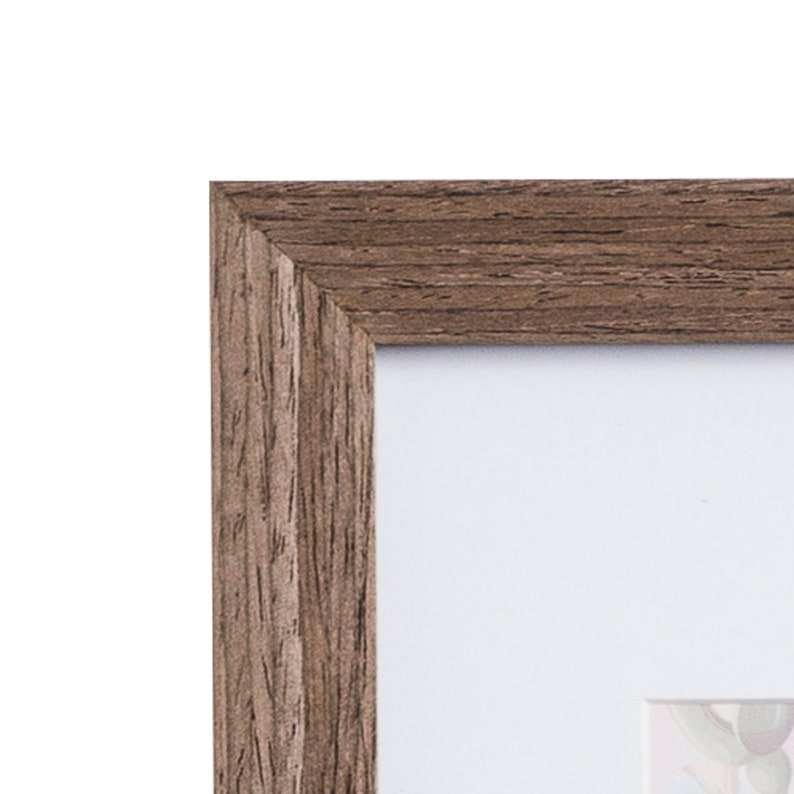 6 Pack 11x14 Frame Barnwood Brown Matted for 8x10 Print Etsy