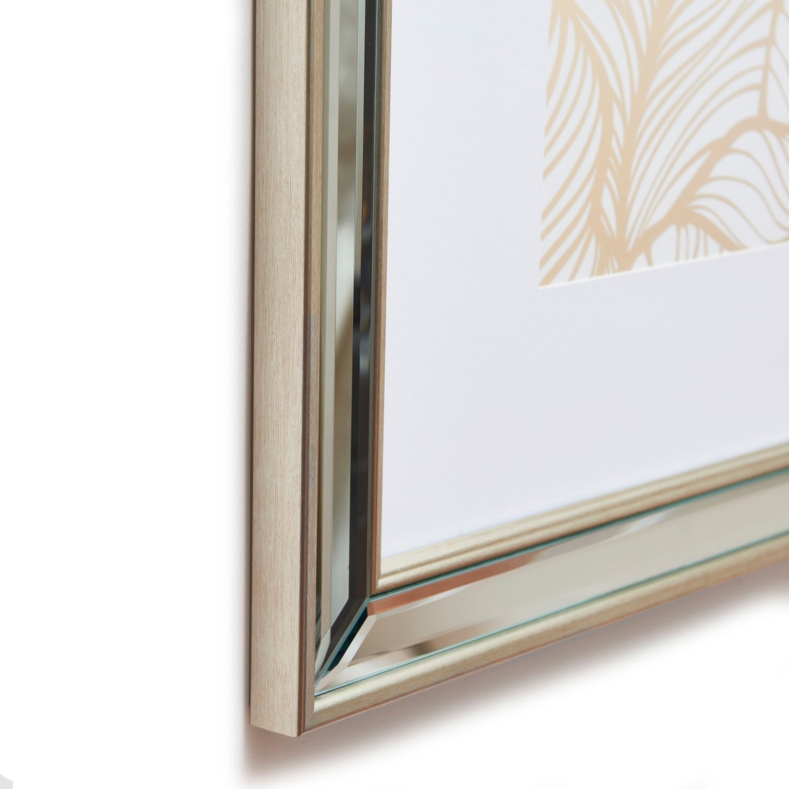 11x14 Mirrored Picture Frame Matted for 8x10 Etsy