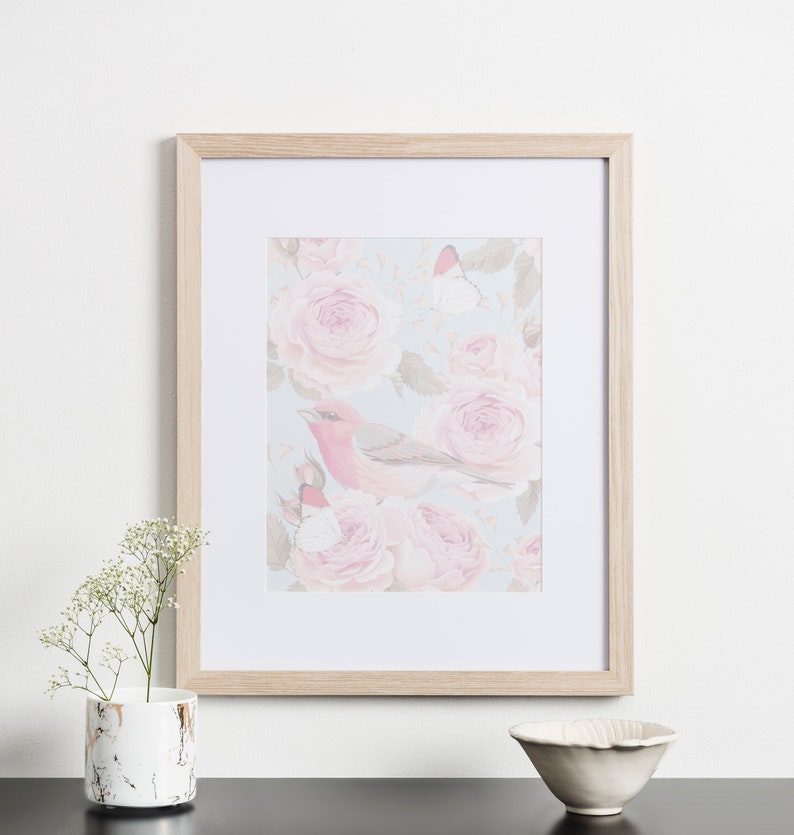 16x20 Picture Frame Natural Oak Matted for 11x14 Photo Etsy