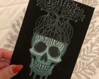 Mangrove skull matte print