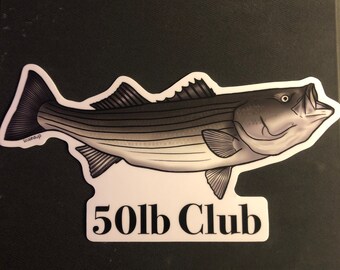 50 lb Club Decal
