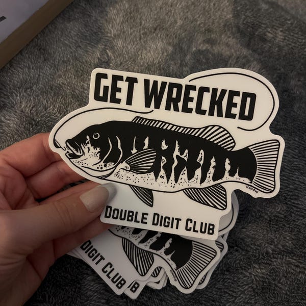 DECAL Tautog Double digit club
