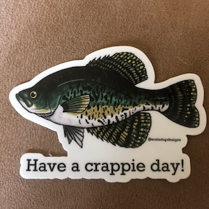 Crappie sticker