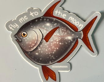 Moonfish sticker